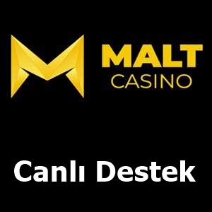 Maltcasino canlı destek